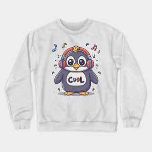 Cool penguin Crewneck Sweatshirt